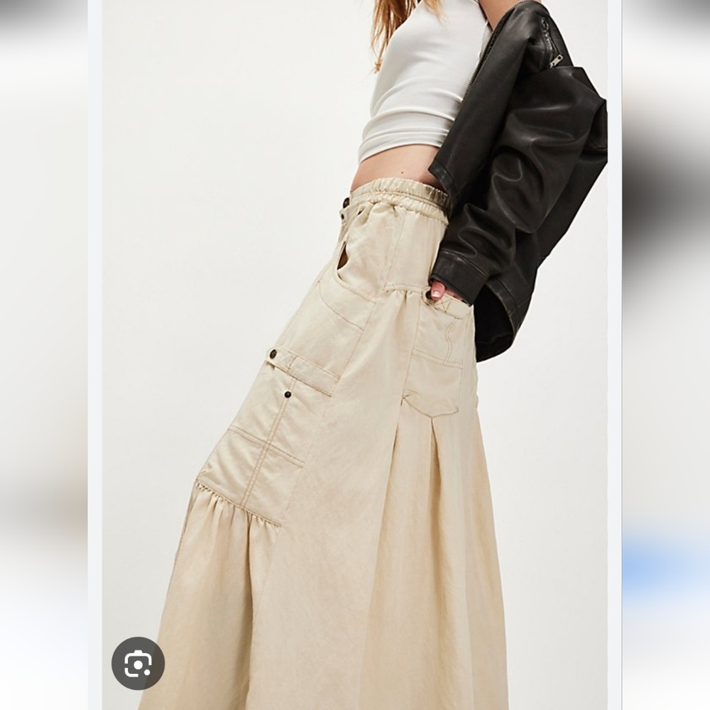 Free People Rough Riding Skirt - Picture 3 of 6